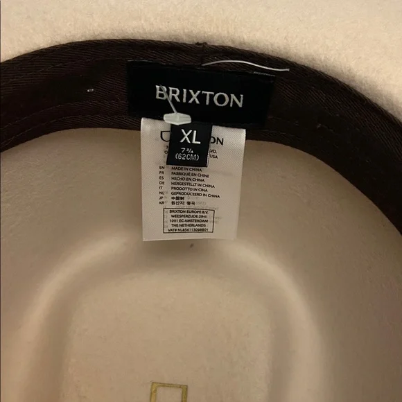 Brixton Cohen Cowboy Wool Felt Hatby Brixton size xl